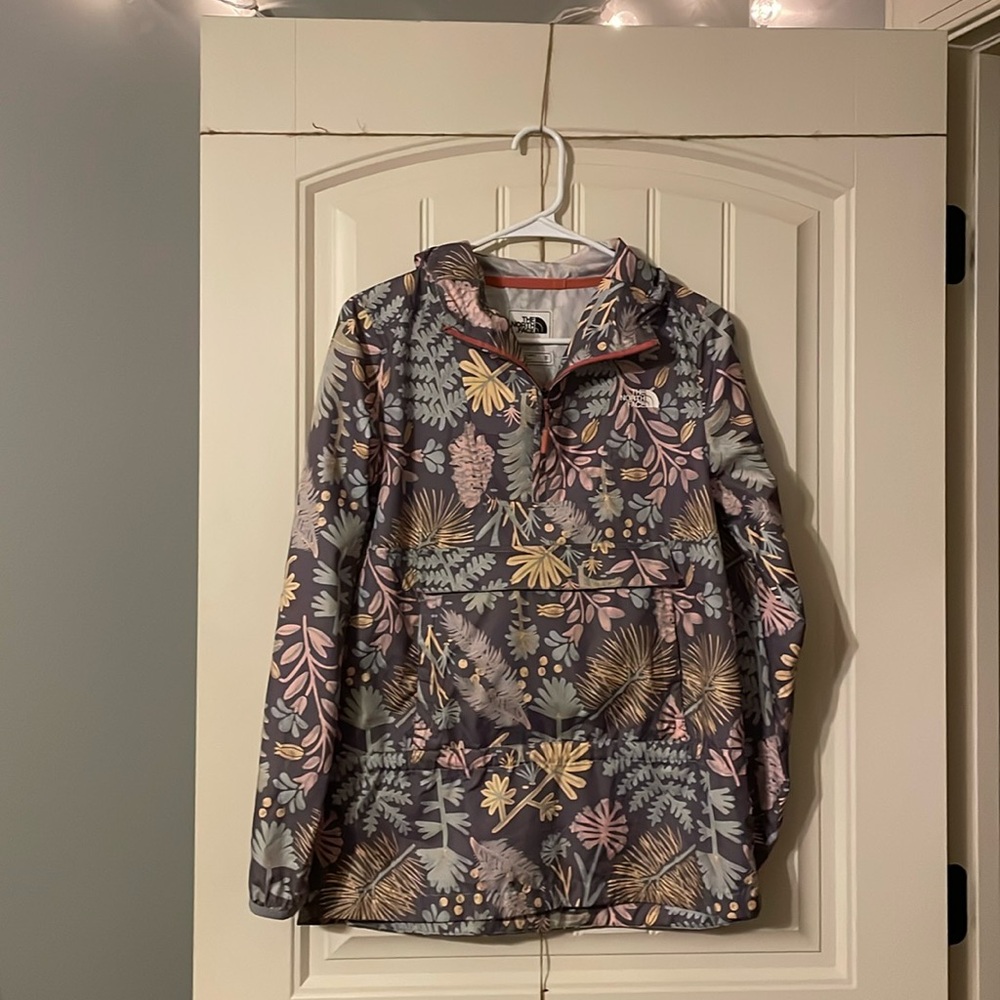 The North Face rain jacket